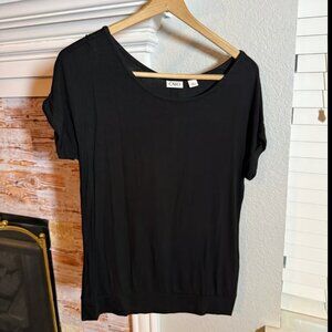 Black Button Back Top – Cato Medium Casual Blouse